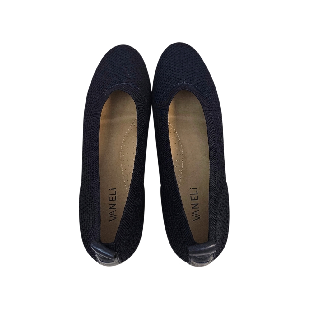 Vaneli Suvi Navy Stretch Knit Slip On Flats Excellent Condition 10N - Picture 5 of 11
